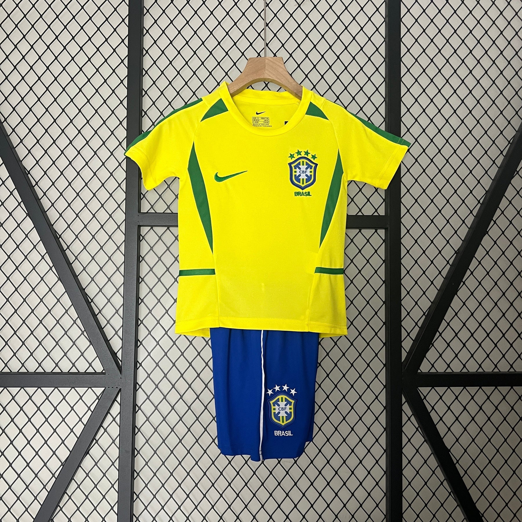 JERSEY BRAZIL I 2002 KIDS KIT (RETRO)