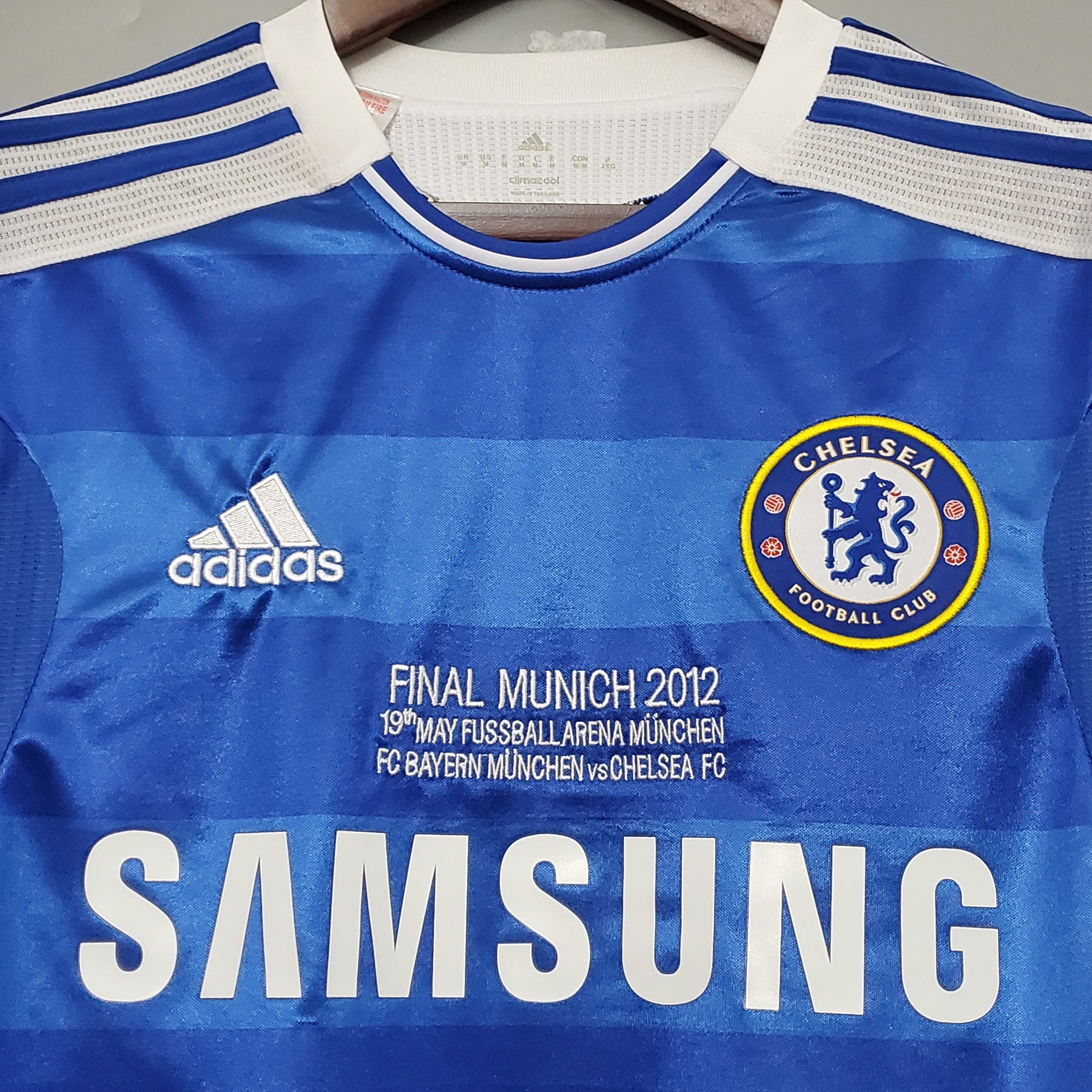 Retro 2012 Chelsea Champions League version home