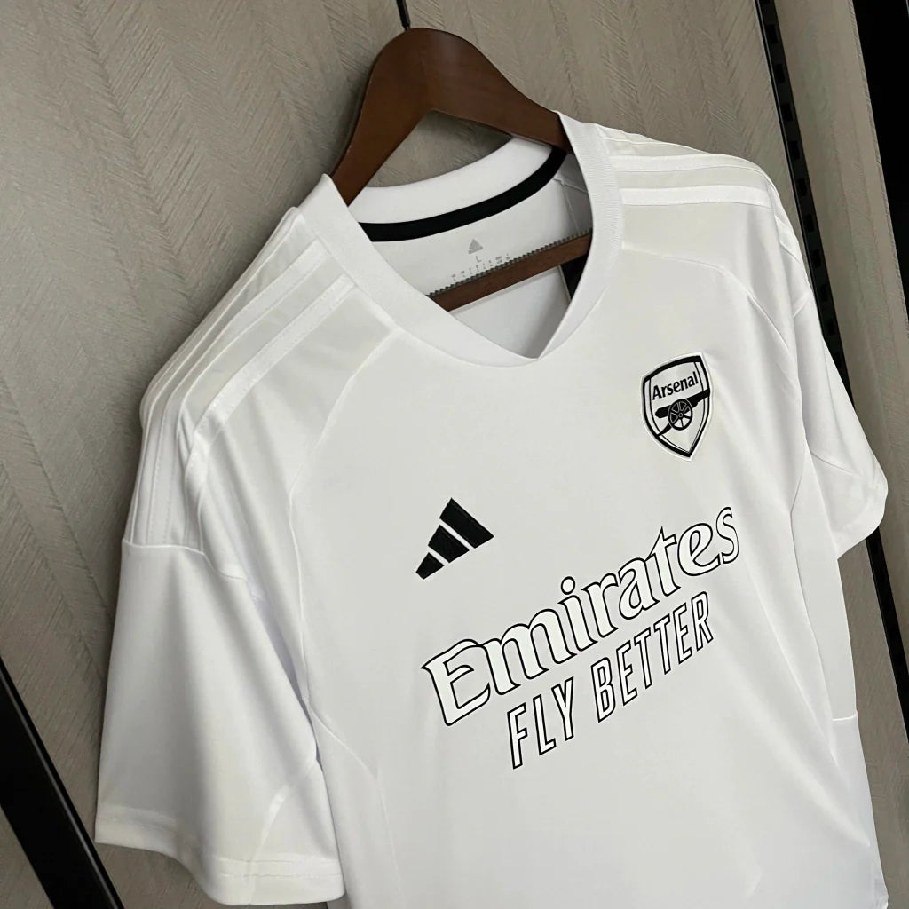 JERSEY ARSENAL WHITE FAN VERSION EDITION LIMITED 24/25