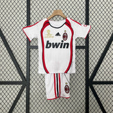 JERSEY MILAN II 06/07 SPECIAL EDITION LIMITED CHAMPIONS LEAGUE KIDS KIT (RETRO)