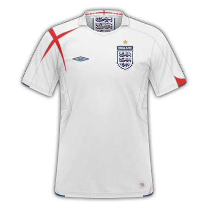 Retro 2006 England home