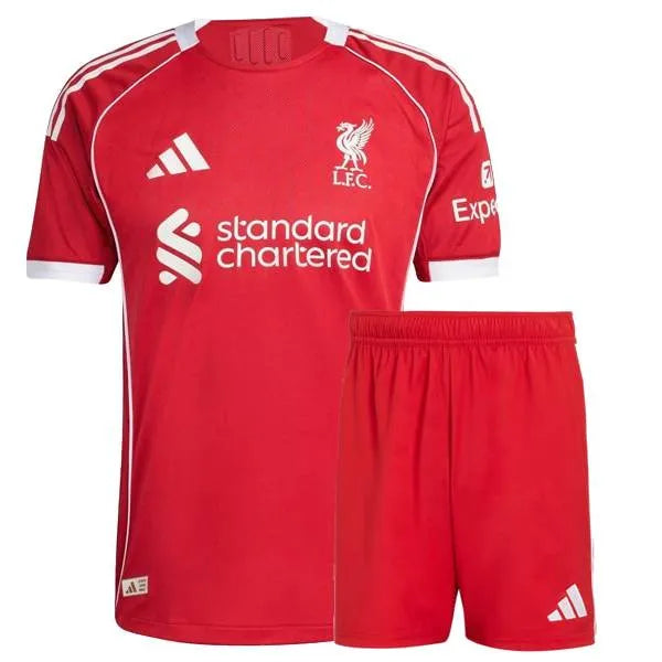 25/26 Liverpool Home Kit For Kids