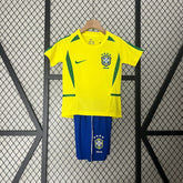 JERSEY BRAZIL I 2002 KIDS KIT (RETRO)