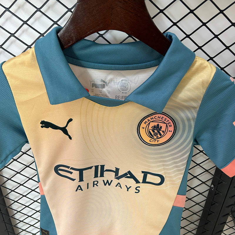 24/25 kids Manchester City Fourth Jersey