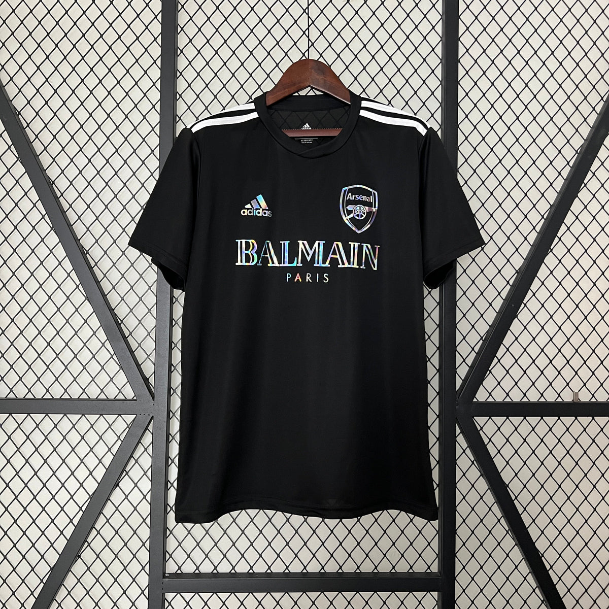 JERSEY ARSENAL SPECIAL EDITION LIMITED BALMAIN PARIS BLACK 24/25 MEN