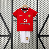 JERSEY MANCHESTER UNITED I 00/01 KIDS KIT (RETRO)