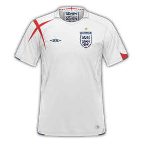 Retro 2006 England home