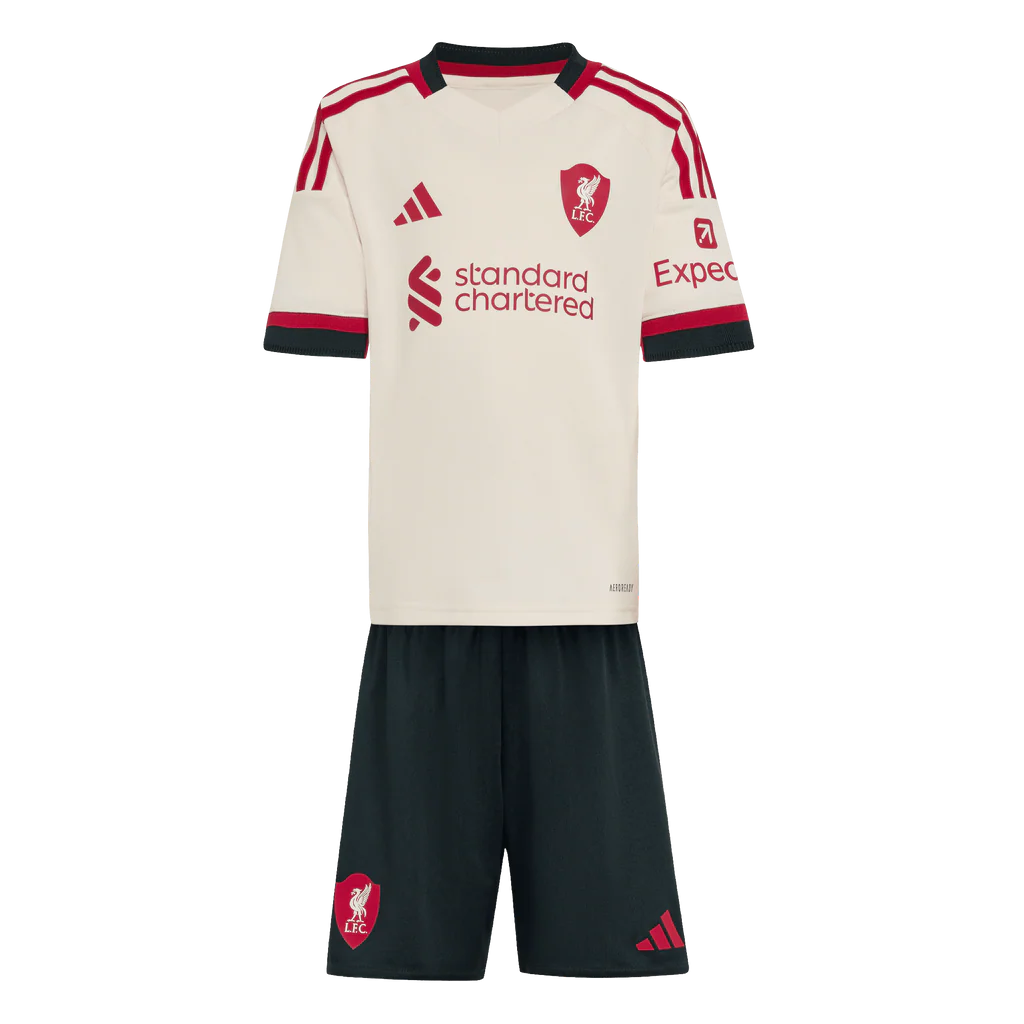 Liverpool FC 25/26 Away Kit Kids