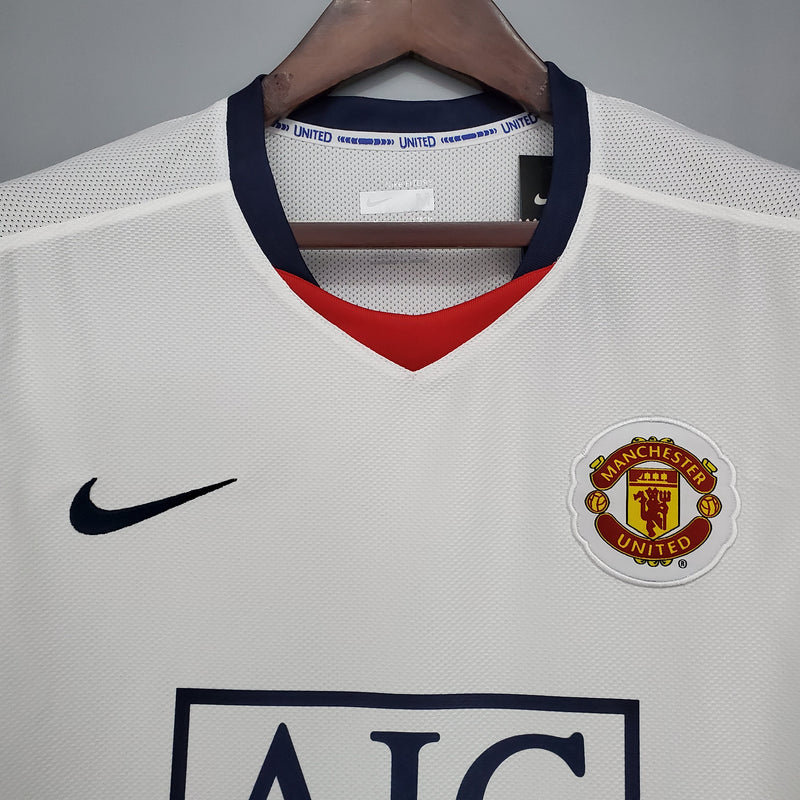 Retro Manchester United 08/09 League Edition away White