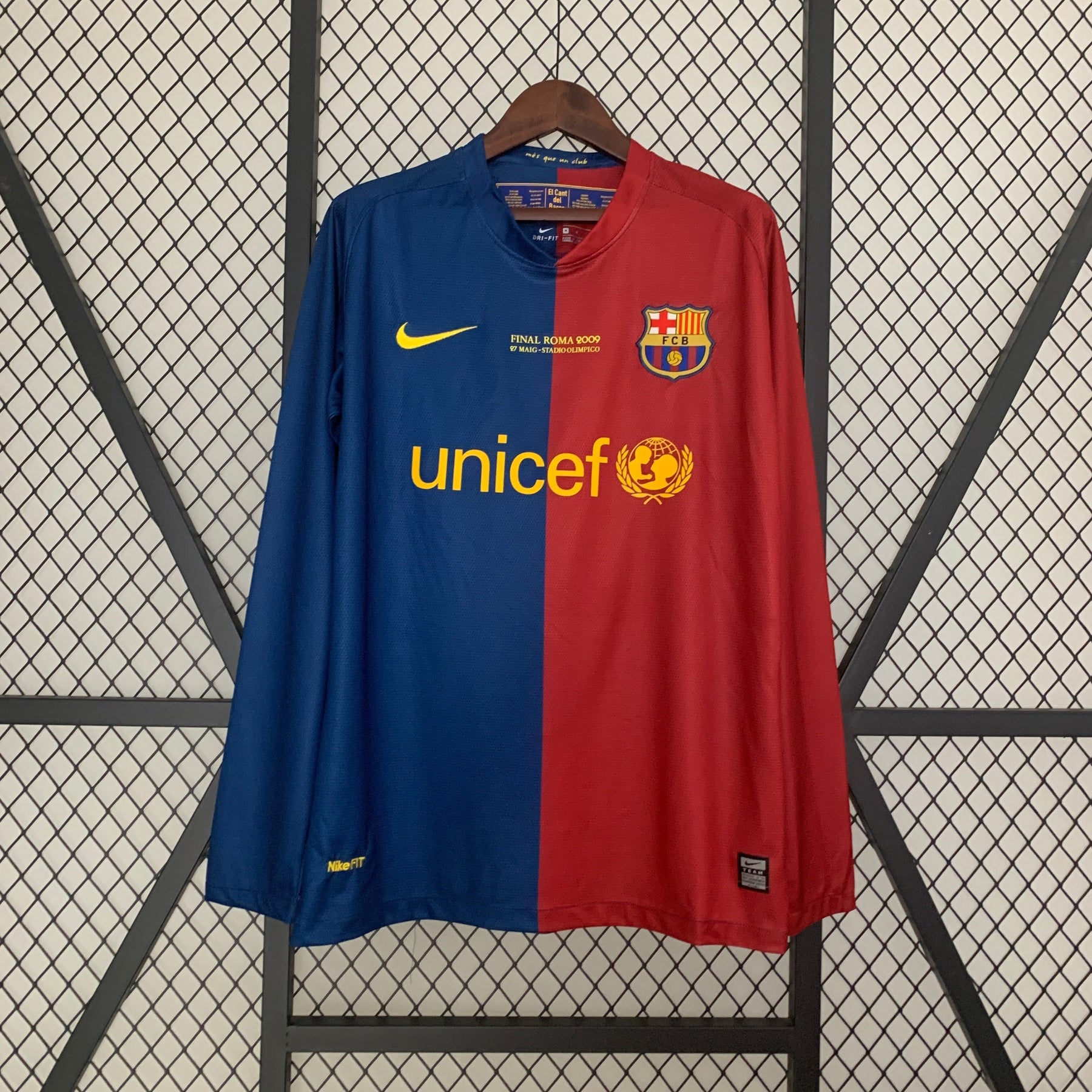 BARCELONA I 08/09 MEN (RETRO) LONG SLEEVE SPECIAL CHAMPHIONS