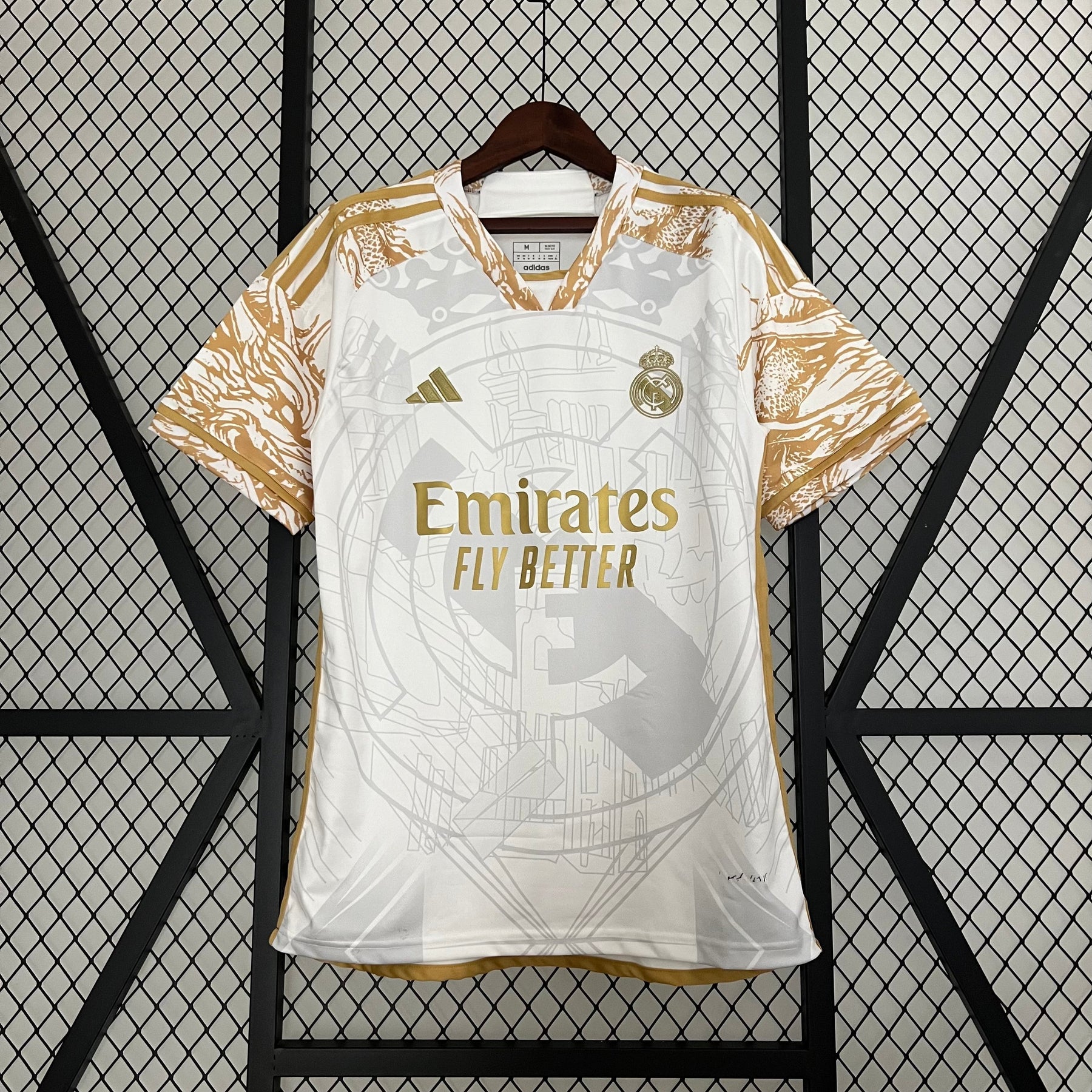 JERSEY REAL MADRID SPECIAL EDITION LIMITED GOLDEN 24/25 MEN