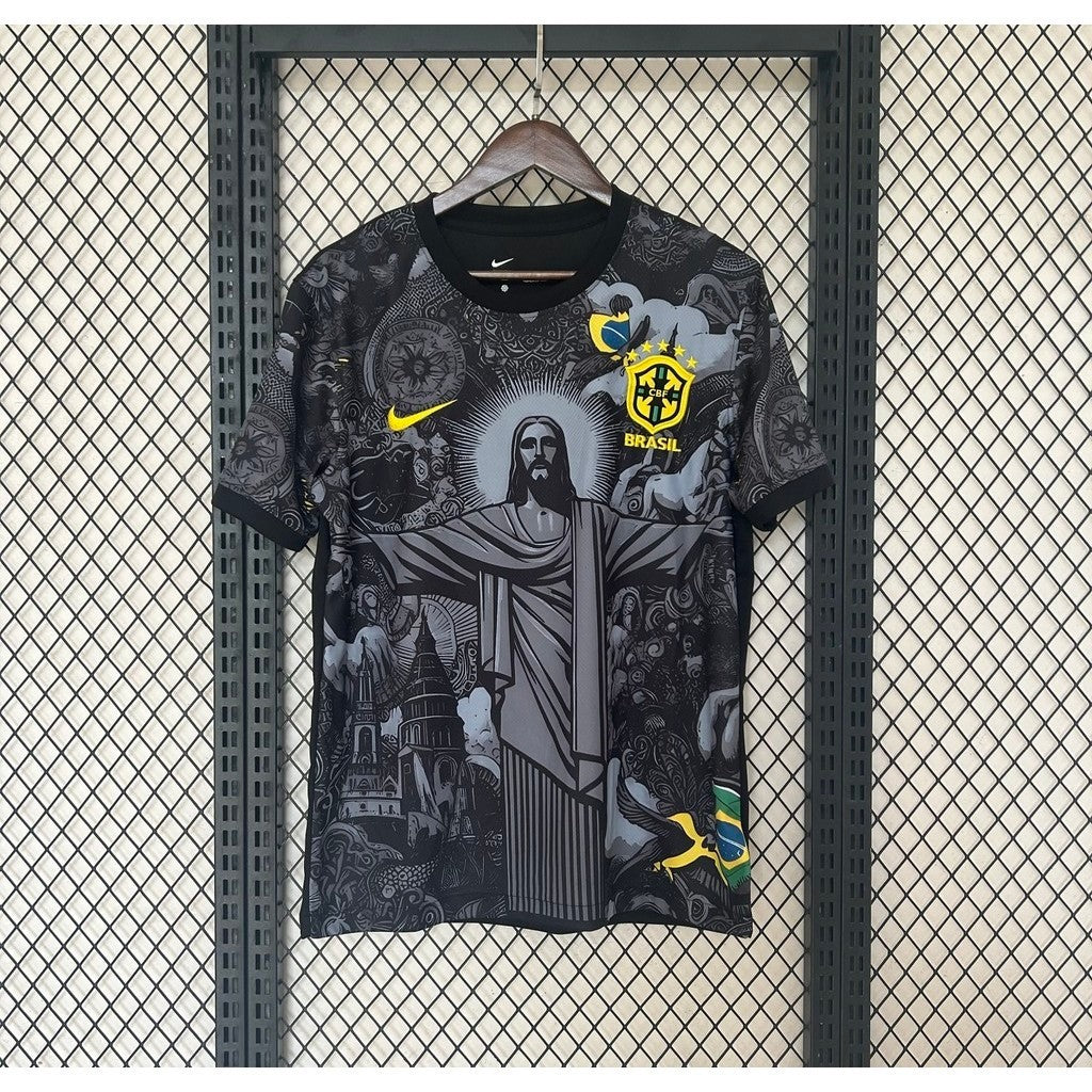 JERSEY BRAZIL JESUS SPECIAL EDITION | BLACK