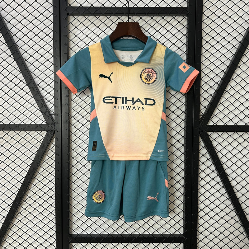 24/25 kids Manchester City Fourth Jersey