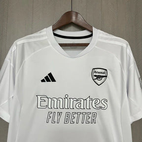 JERSEY ARSENAL WHITE FAN VERSION EDITION LIMITED 24/25