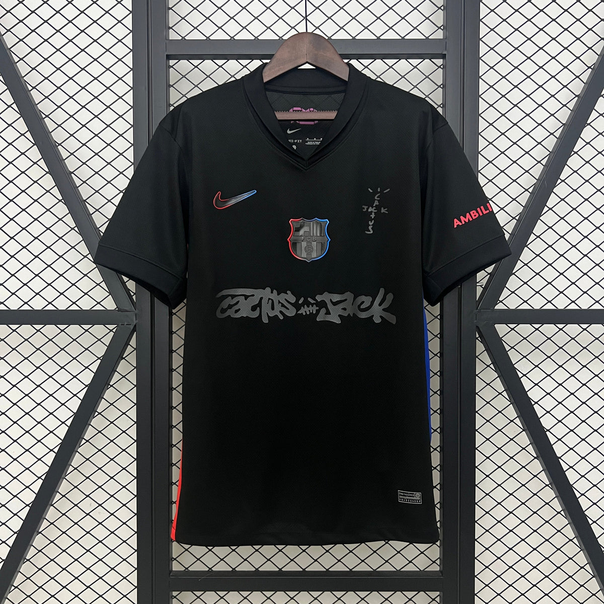 25/26 BARCELONA AWAY BLACK x TRAVIS SCOTT CACTUS JACK