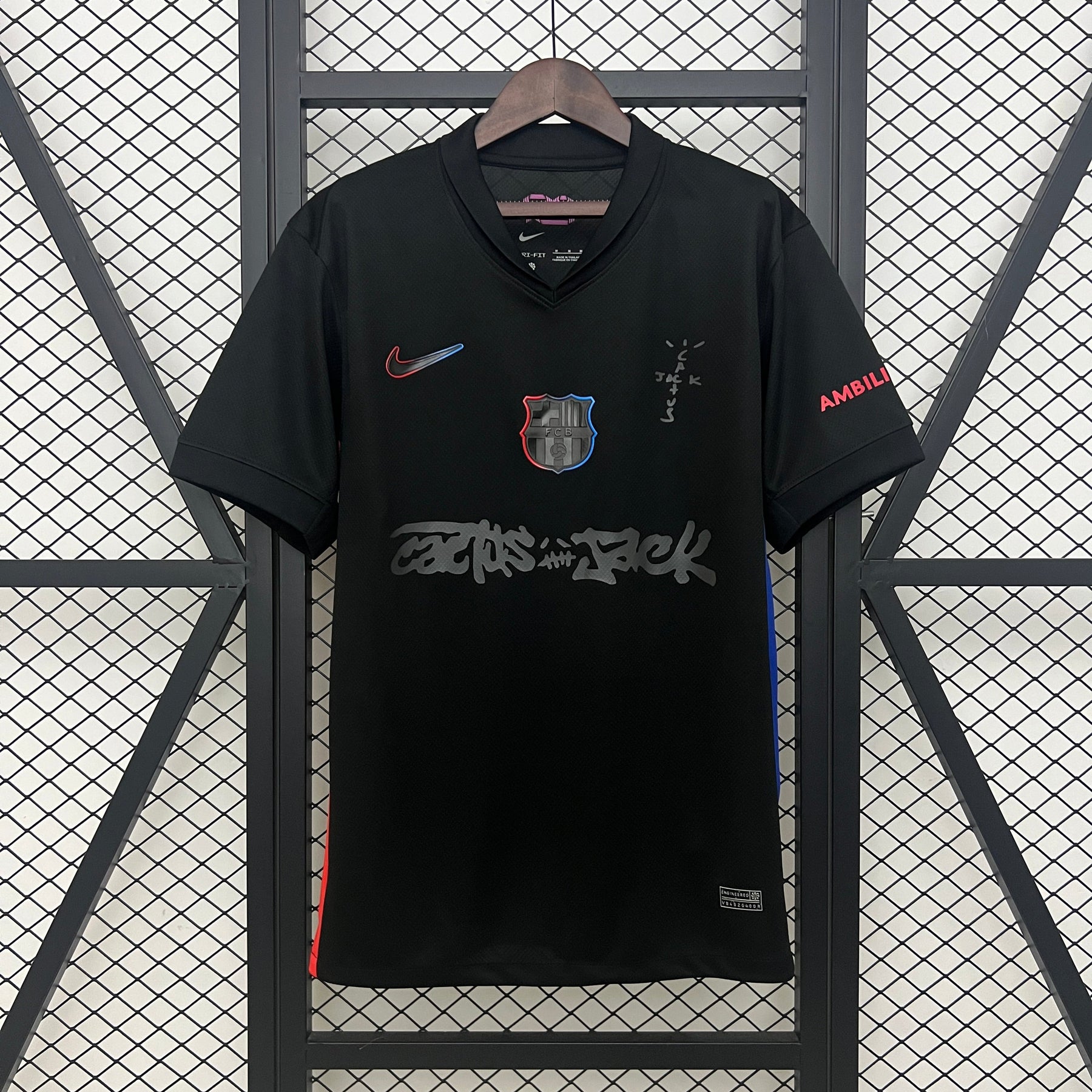 25/26 BARCELONA AWAY BLACK x TRAVIS SCOTT CACTUS JACK